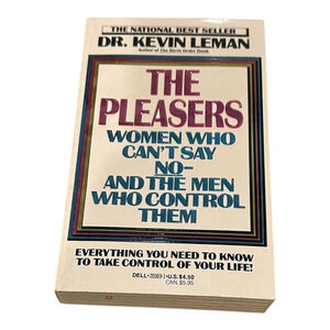 The Pleasers Kevin Leman Women Who Can't Say No Self Help 1988 Paperback Book